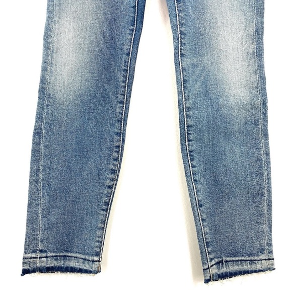 FRYE LIGHT WASH SIENNA CROPPED SKINNY JEANS SIZE 25 - Picture 6 of 9